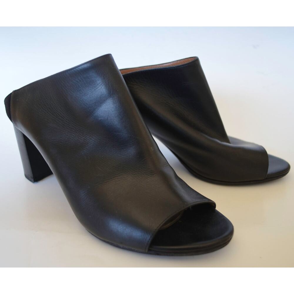 Aquatalia Open Toe Heel Mules Size 8.5